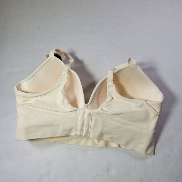 Truekind Beige Supportive Comfort Wireless Shaping Bra #10210 Size L - Picture 2 of 4
